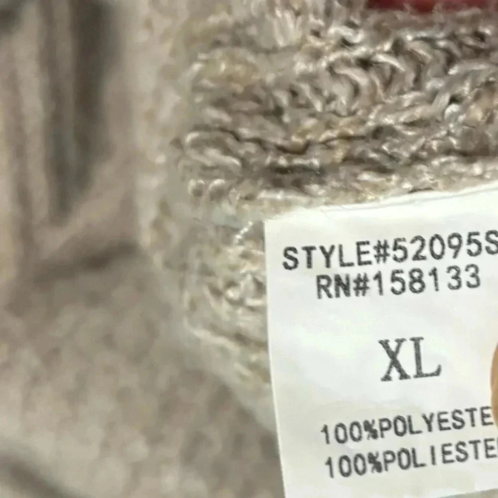 Pink clover Side Button Detail Sweater XL - Picture 7 of 10